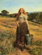 The Farmers Daughter Sir John Everett Millais
